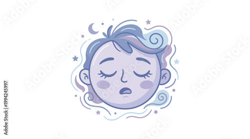 Sleeping Face with Closed Eyes.