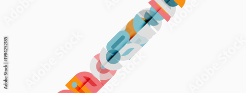 Colorful text spells OCISMI diagonally across white background. Simple design, modern aesthetic, vibrant hues present.