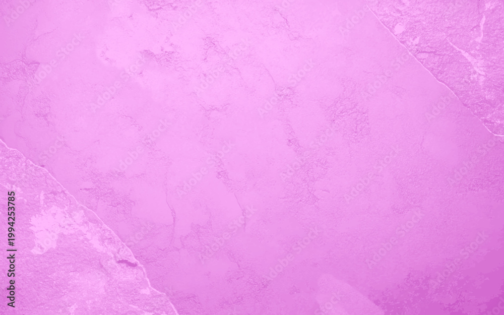 Fototapeta premium A pink grunge wall background with a few specks of white. The background is a solid pink color