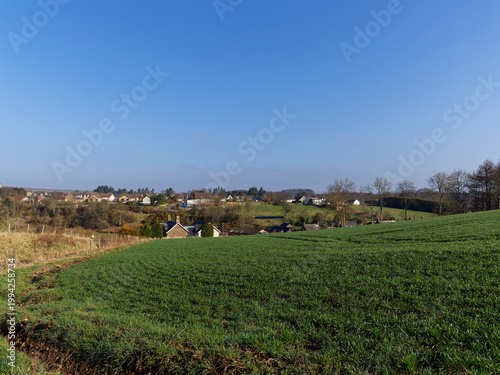 The small Angus Village of Letham, nestled in a small Valley in the Countryside close to the Market Town of Forfar.