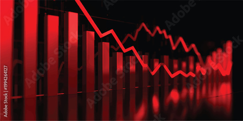 A digital heartbeat line on a medical monitor transforms into a rising stock market arrow to represent the pulse of financial success and business growth