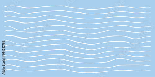 Abstract light blue wavy lines background a calming and minimalist visual design