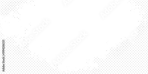 Abstract grunge background with halftone dots and green geometric waves creates a stylish vector texture for modern business web design and technology wallpaper