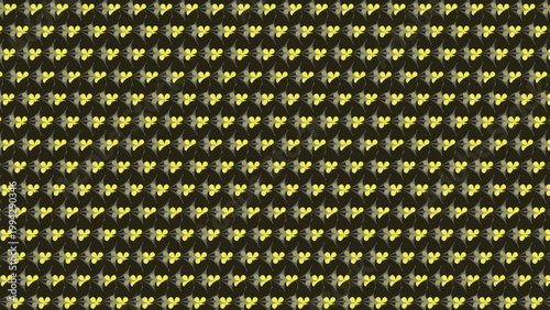 Abstract blue background with numbers in a seamless decorative pattern design suitable for wallpaper or textile art