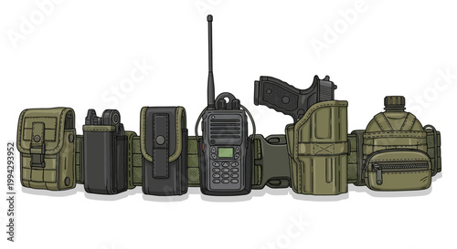 Tactical Radio Communication Devices.