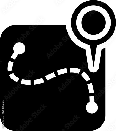 A map pin icon shows location