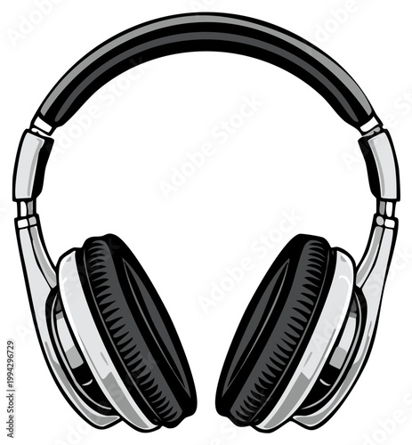 Professional Studio Headphones for Audio Monitoring and Music Production