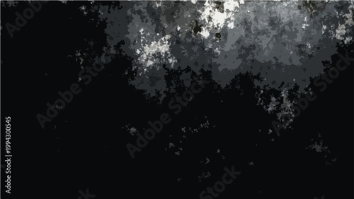 Abstract dark grey and white ink blot splash or cloud texture background with splash or cloudy texture in moody composition.