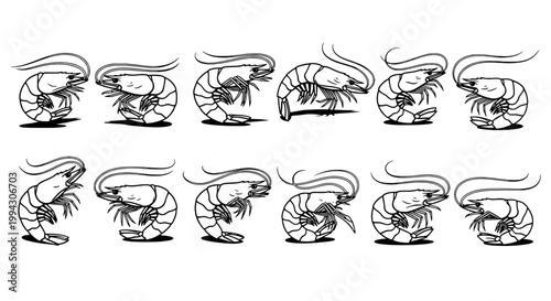 Knife tactical combat with double-edged blade and scabbard hand drawn doodle set in sketch style featuring dagger, line art, weapon illustration with