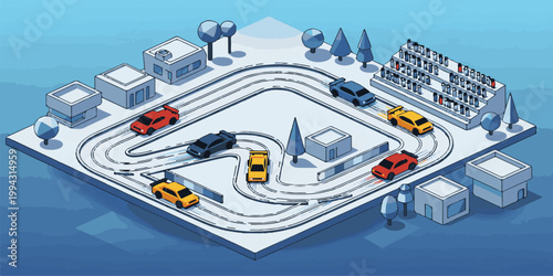 A modern cruise ship and a luxury yacht navigate the deep sea, representing the pinnacle of travel technology and engine equipment alongside global transportation industry standards