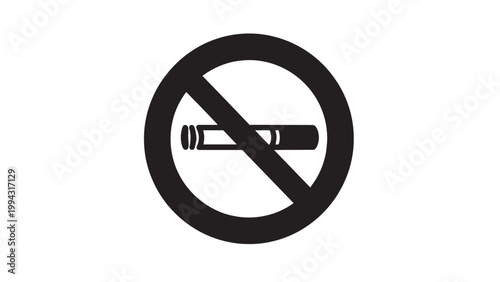 Free Download No Smoking Sign Indicating Smoking Prohibition in Public Area. - GFXLoad