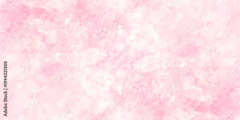 Obraz premium A mesmerizing, artistic watercolor texture, predominantly featuring soft, delicate shades of pink, invoking a sense of tranquility and artistic expression.