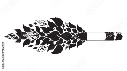 Black and White Illustration of a Fish with Detailed Scales and Fins.