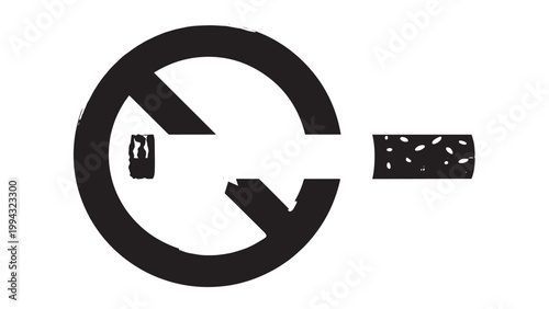 Close-up of a black and white clock with a textured background.