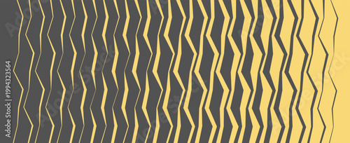 A parametric pattern with curves creating an angular design. Lines create dynamic movement. Abstract geometric background. Illustration for brochure, poster, cover, card, presentation, flyer or banner