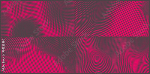 Convex background. Gradient texture. Grid surface. 3D illustration for brochure, poster, cover, card, presentation, flyer or banner.