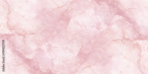 Pink Marble Texture Background with Soft Rose Quartz Veins, Elegant Abstract Stone Pattern for Luxury Wedding Backdrop