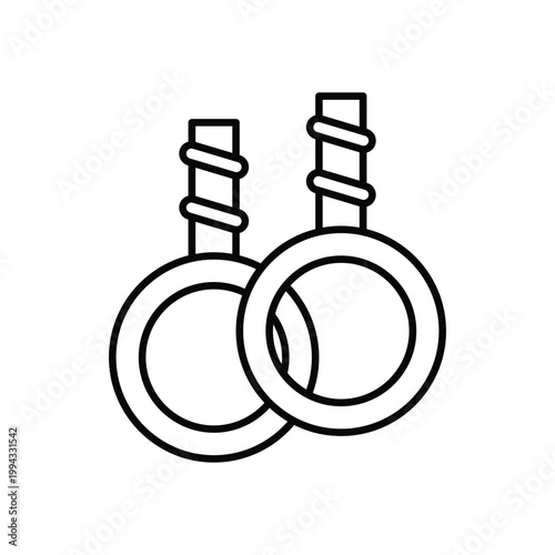 Rope  vector icon