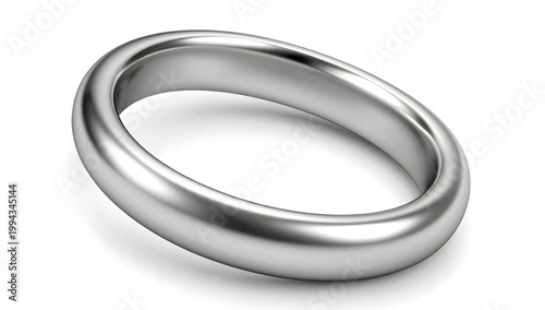 Shining Engagement Ring: A polished, elegant engagement ring glistening, symbolizing commitment and everlasting love, with its smooth, sleek design reflecting light and promise.