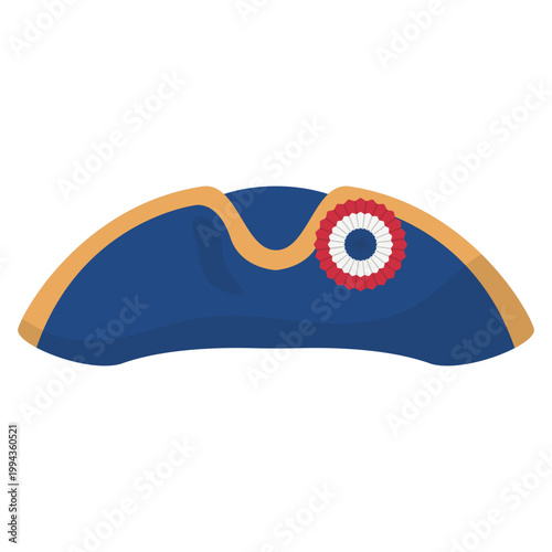 Konstfotografi Classic French Bicorne Hat Illustration