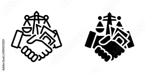 Court icon, element icon for design branding, print, and digital media