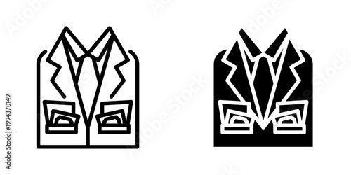 Pocket icon, element icon for design branding, print, and digital media