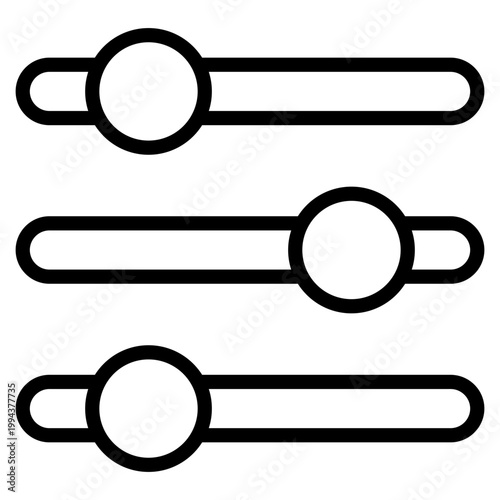 Adjustments  Icon Element For Design