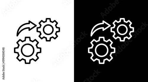 Modification  White Icon Set Design