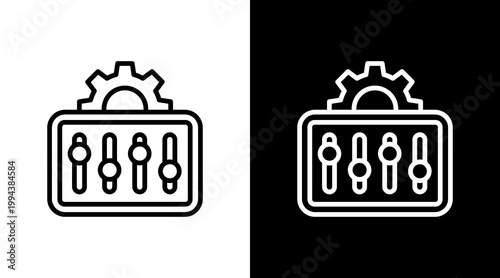 Tweak  White Icon Set Design