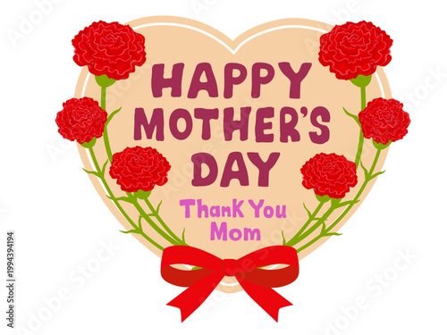 母の日のイラスト