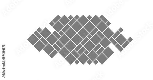 Gallery mosaic with montage and frame for moodboard background. Vector grid and tile for business illustration. Mockup digital and banner for modern layout design.