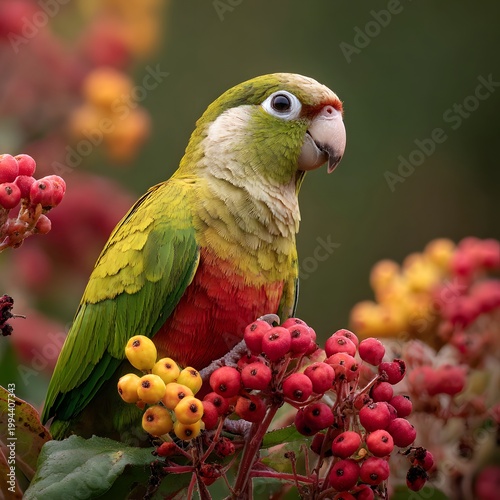parrot on a branch