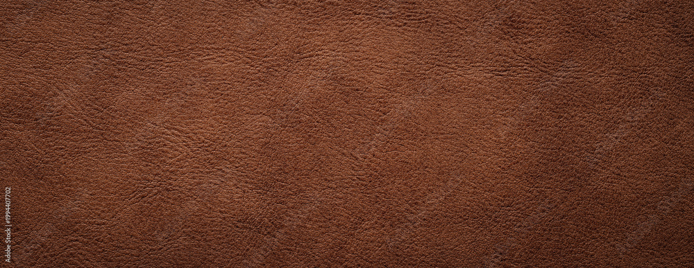 Fototapeta premium brown leather texture, skin surface as dark background