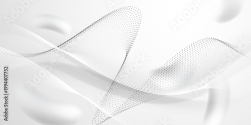white abstract background modern vector illustration