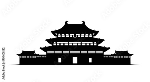 Traditional Chinese Pagoda Architecture Design 3.