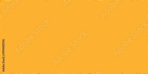 A solid vibrant orange background fills the entire frame of the image