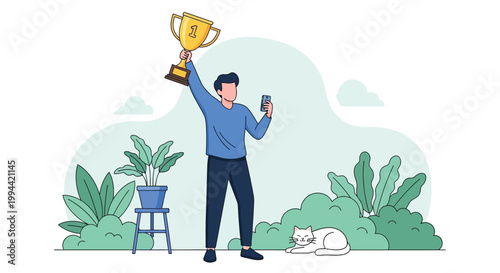 A person controls smart home lighting via a smartphone app adjusting colors and intensity