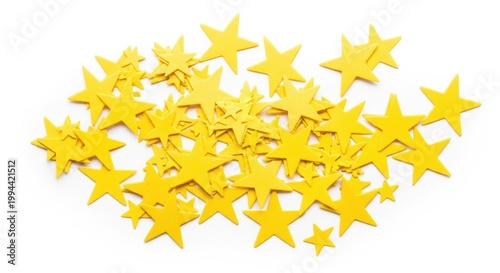 Vibrant pixelated cityscape with dense buildings and green spaces under a clear sky isolated on white background