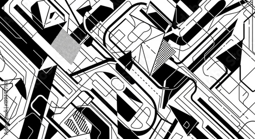black and white background