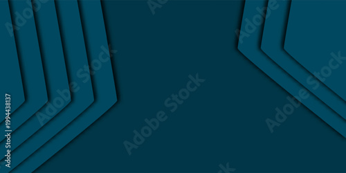 Minimal geometric background. Abstract paper carve template. Vector illustration.