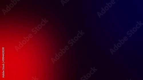 Abstract red and blue gradient light background, Emergency Lights Overlays ,smooth cinematic color transition overlay