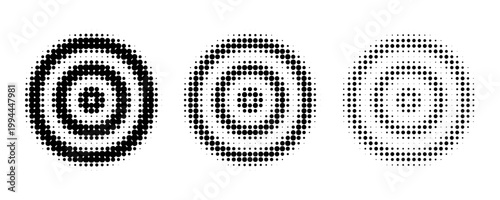 Round dot pattern, abstract half tone background