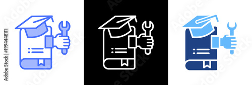 Vocational Education triplestyle icon