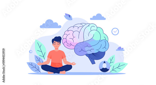 A minimalist abstract image featuring a blue triangle on a white background. Ideal for conveying progress, innovation, or a modern, clean design in ma