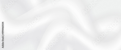 White gray satin texture that is white silver fabric silk panorama background with beautiful soft blur pattern natural.