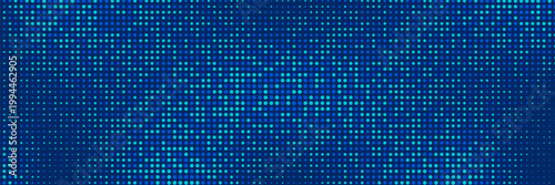 Blue glowing hexagon texture. Abstract neon hexagonal grid wallpaper. Navy honeycomb pattern backdrop. Vector modern technology, business, science, healthcare, medicine, presentation design background