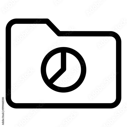 File Icon with Pie Chart