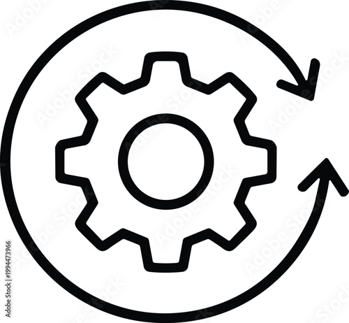 Gear wheel icon set. Simple Gear wheel collection. Cogwheel. Gear icons. Vector