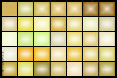 Abstract grid of soft pastel colors a digital mosaic of warm and cool tones