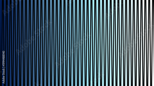 Abstract Minimalist Geometric Polygonal Needle Vector Illustration with Blue Linear Gradient on Dark Background